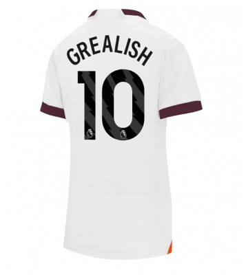 Manchester City Jack Grealish #10 Bortatröja Kvinnor 2023-24 Kortärmad